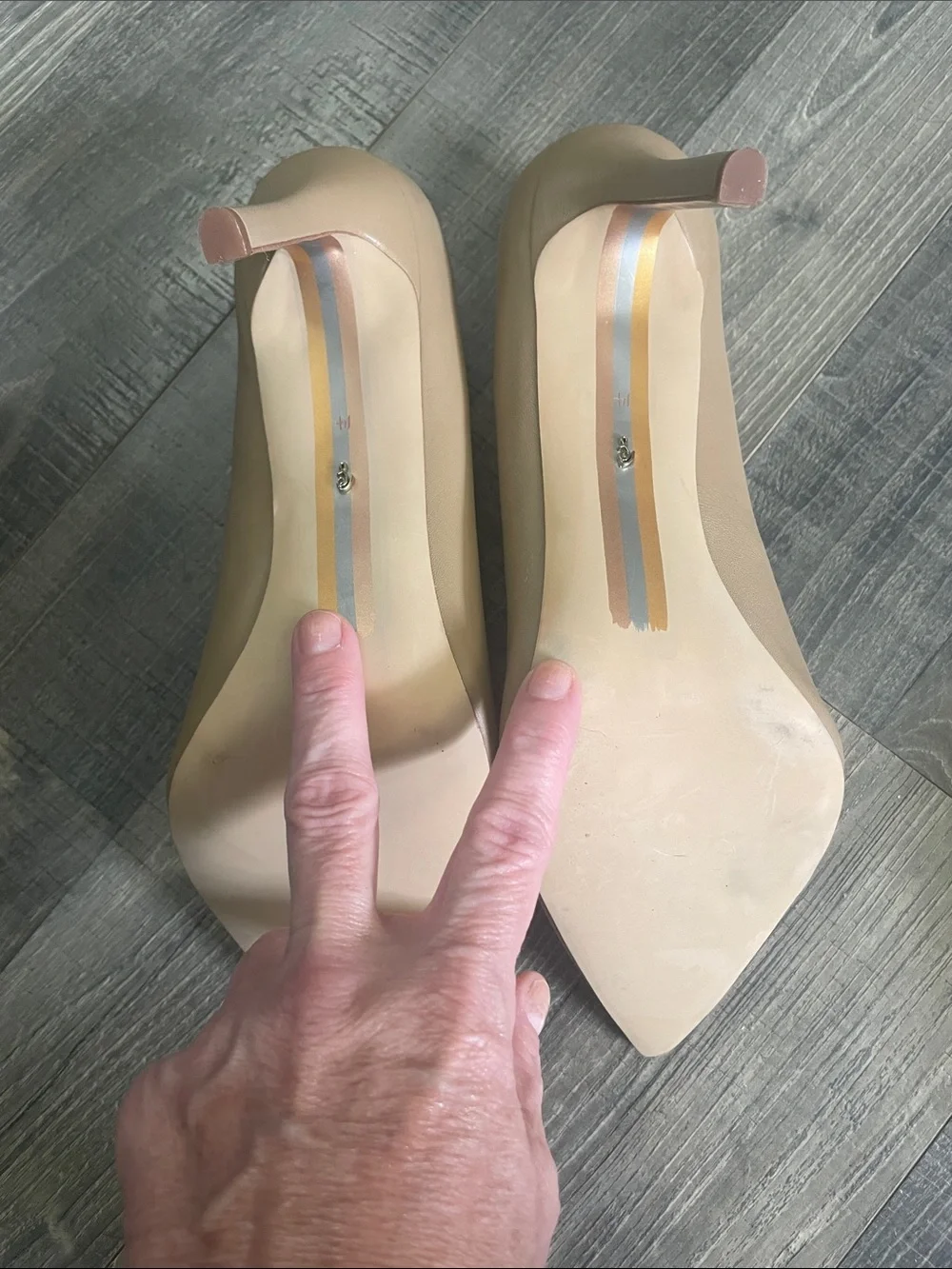 Sam Edelman Pointed-Toe  Hazel Pumps in Light Natural